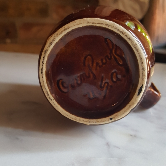 Vintage Hull Small brown pitcher oven proof - Picture 2 of 3